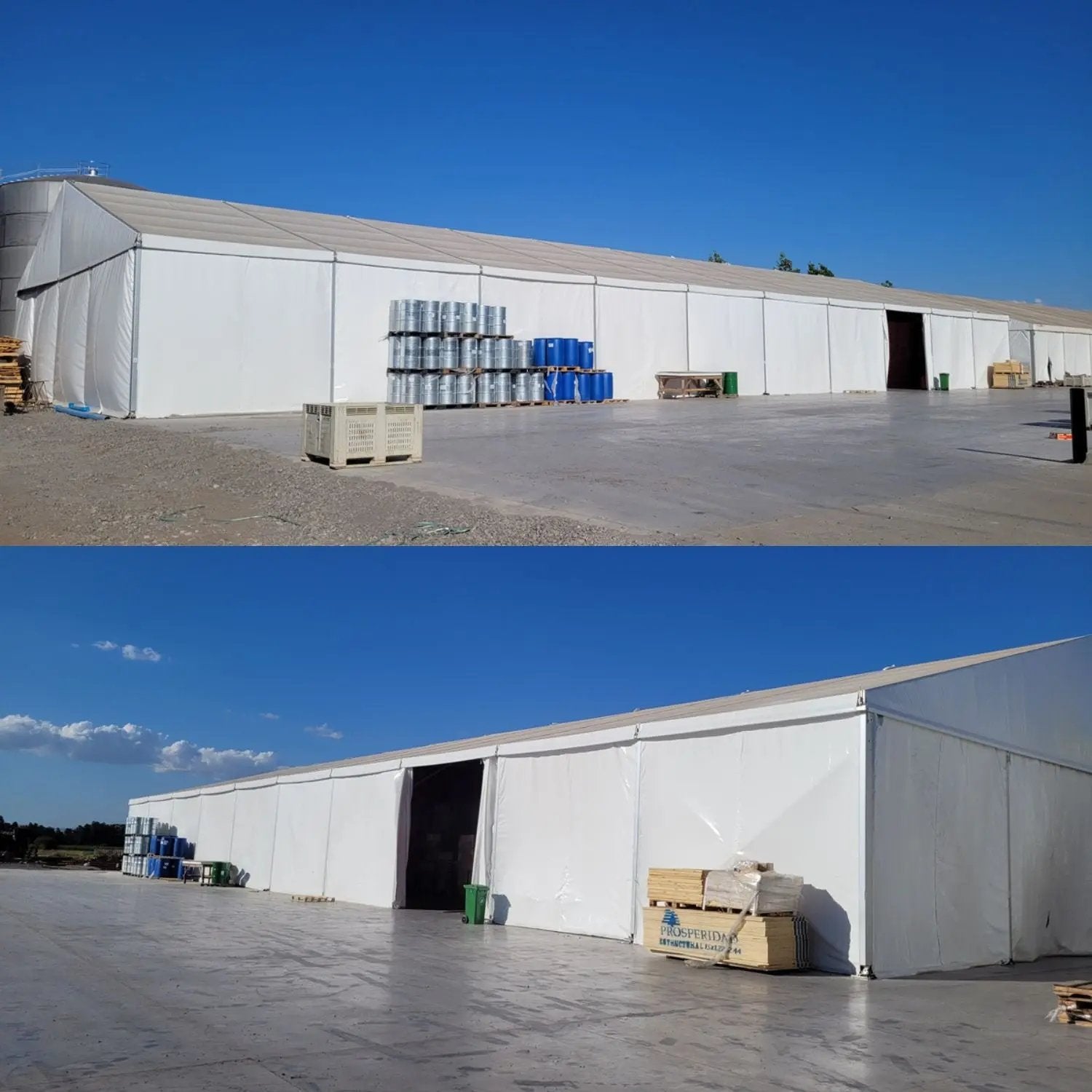 Carpa Bodega 20x20 KARPEK