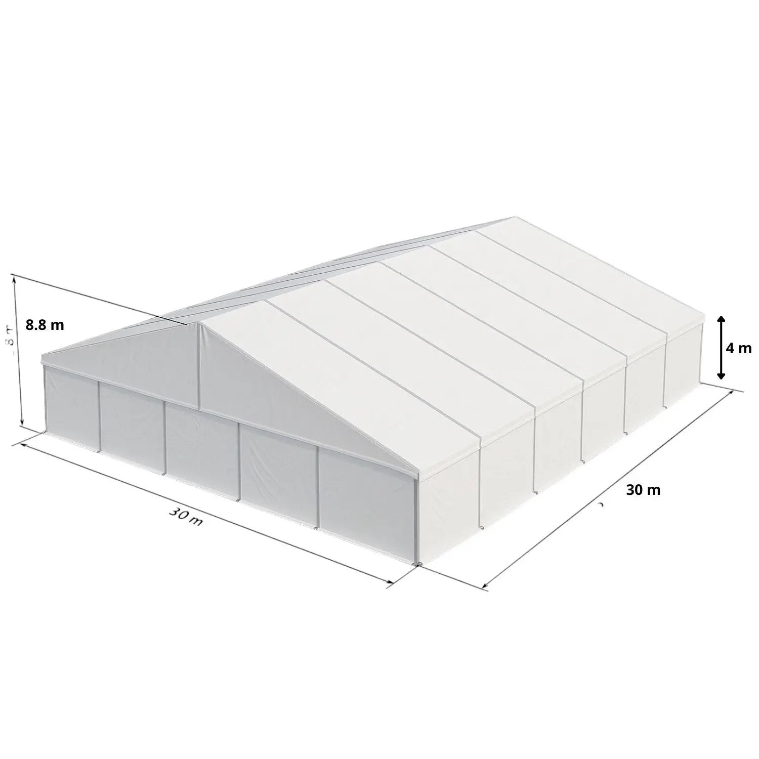 Carpa Bodega 30x30 KARPEK